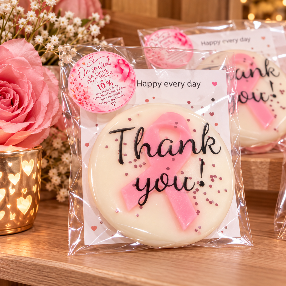 Fondant Octobre Rose
